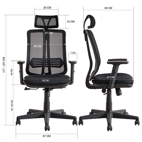 Silla de Escritorio Autonomous Full - Negro