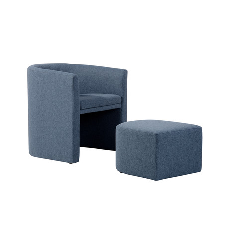 Poltrona Sitial Block Azul