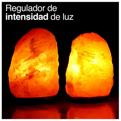 Lámpara De Sal Del Himalaya Grande