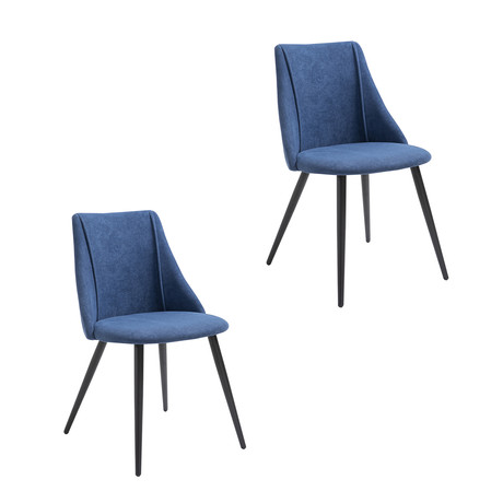Pack 2 Sillas de Comedor Milan Azul