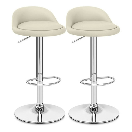 Pack 2 - Pisos de Bar Round Beige