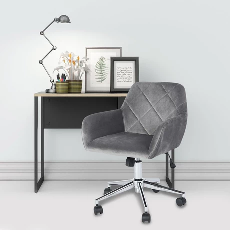 Silla Snell de Oficina Escritorio Gris