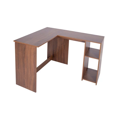 Escritorio de Madera Esquinero 2 Repisas