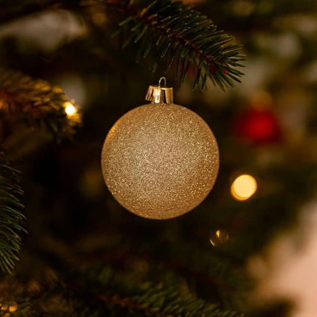 Set 30 Esferas Navidad Dorado