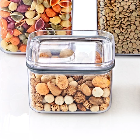 Canister Contenedor Hermético 0,5 Lt Square Crystal