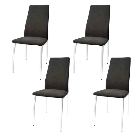 Pack 4 Sillas de Comedor Medellin Negro
