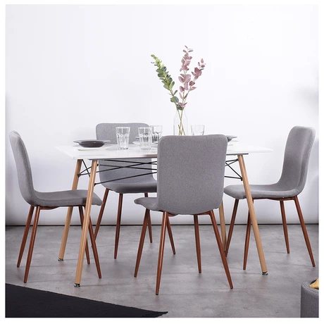 Pack 4 Sillas Comedor Sitial Juliet - Gris