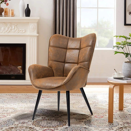 Sitial New Kas Acolchado Con Apoyabrazos Suede