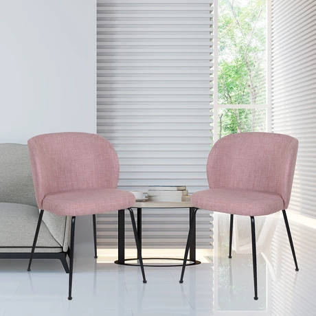 Pack 2 Sillas de Comedor Oasis Rosado