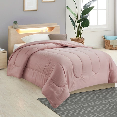 Plumón Liso Florencia 1.5 Pl Rosa