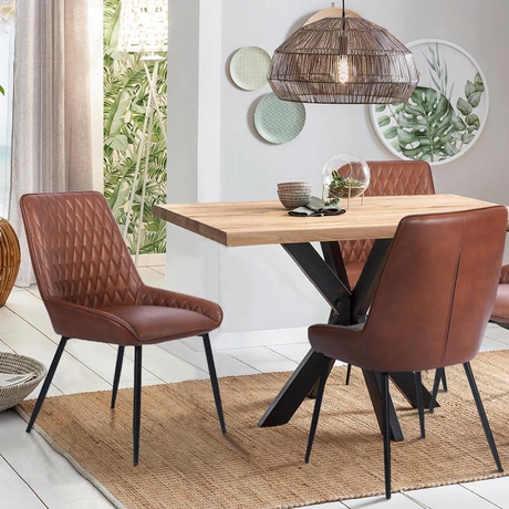 Pack 2 Sillas de Comedor Breton Café