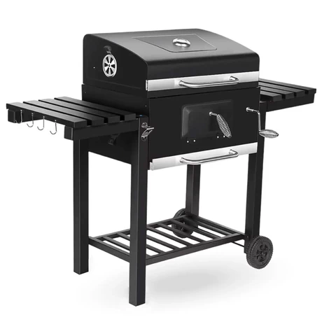 Parrilla a Carbón 108x137x57 cm Premium Bandeja Lateral