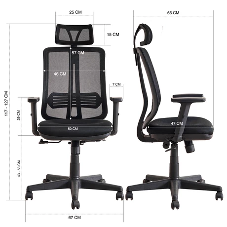 Silla de Escritorio Autonomous Full - Negro