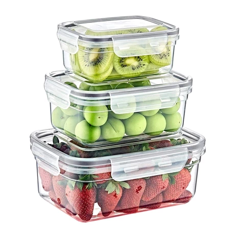 Set 3 Pzs Contenedor Hermetico Embox