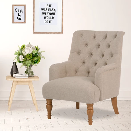 Poltrona Reina Sofia Beige