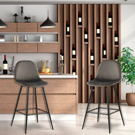 Pack 4 Pisos de Bar Recife Gris