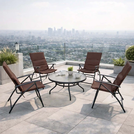 Set de Terraza 4 Sillas + Mesa Ipanema