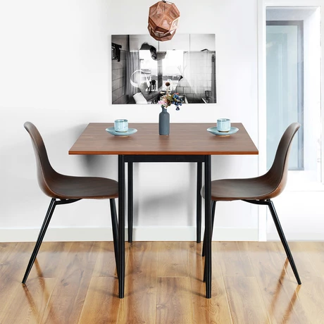 Mesa de Comedor Cuadrada Café - vista alternativa