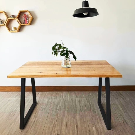 Mesa de comedor 75x80x150 Metal Madera