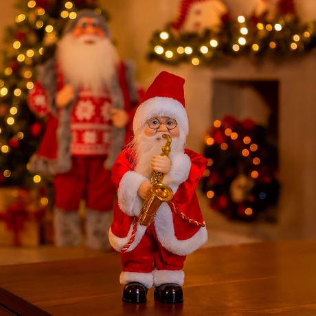 Muñeco Papá Noel 30 cm Rojo