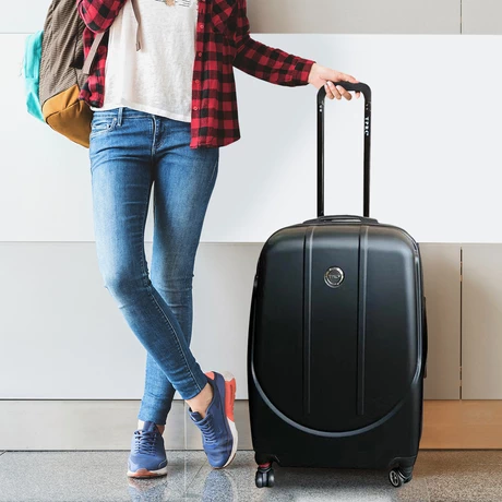 Set De Maletas Rígidas Ebro S-M-L Negro