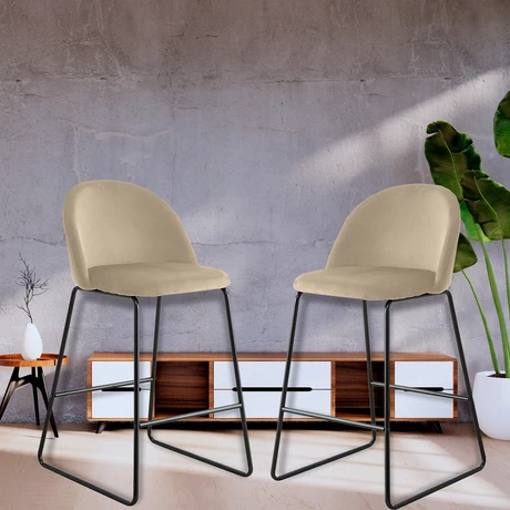 Pack 2 Pisos de Bar Natal Beige