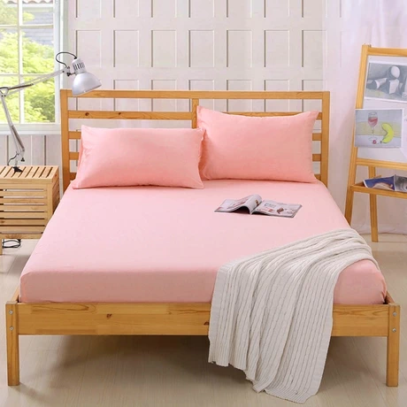 Juego Sábanas de Microfibra Basic 2 Plazas Rosado