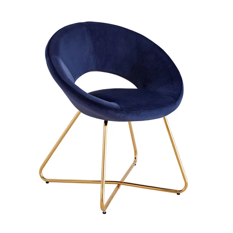 Sitial Poltrona Terciopelo Filippo Azul