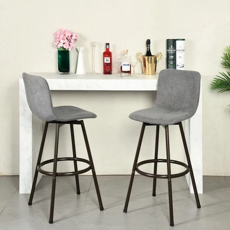 Pack 2 Piso de Bar Brickman Gris