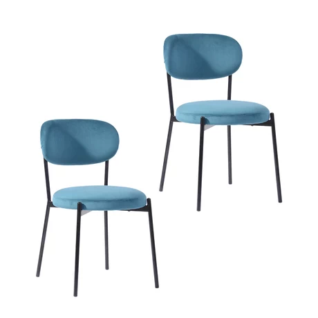 Pack 2 Sillas de Comedor Blues Azul