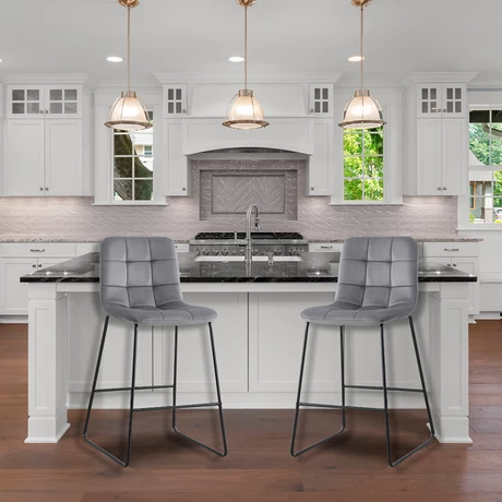 Pack 2 Pisos de Bar Boa Vista Gris