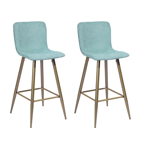 Pack 2 Pisos de Bar Citrino Turquesa