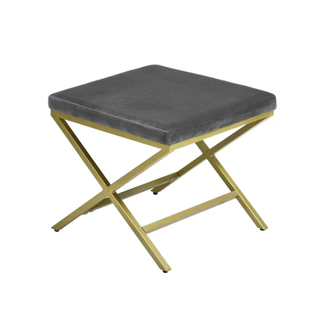 Ottoman Pouf Charles Gris