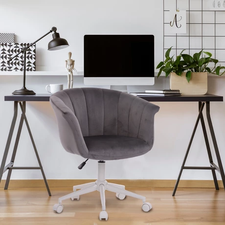 Silla de Escritorio Doble Cara Gris