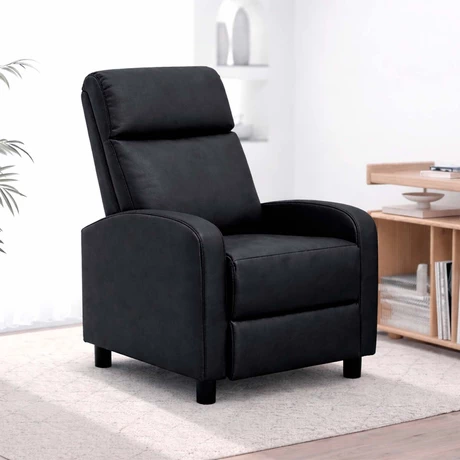 Berger Reclinable Lisboa Pu Negro