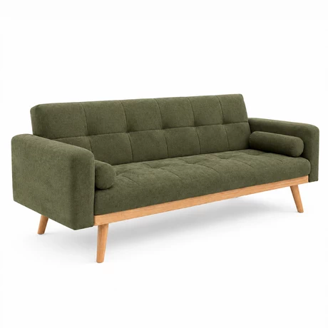 Sofá Cama Amanda 74x185x77 cm Verde - vista alternativa