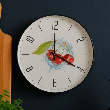 Reloj Decorativo Pared Color Blanco 30 cm