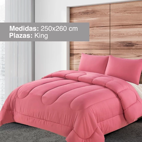 Plumón Liso Colors King Rosado