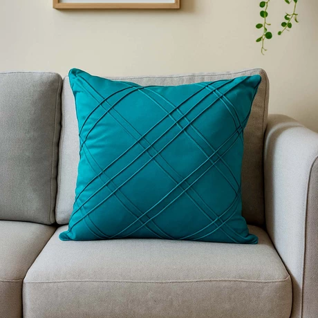 Cojín Decorativo Turquesa 43x43cm