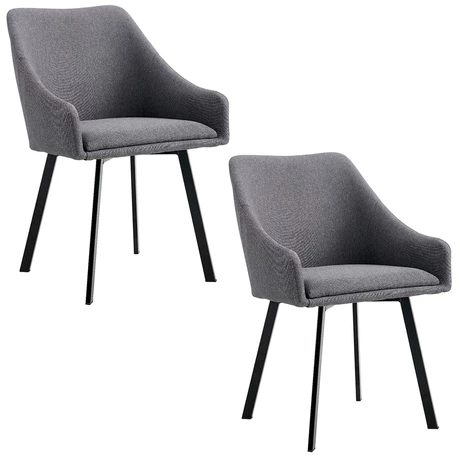Pack 2 Sillas de Comedor Pereira Gris