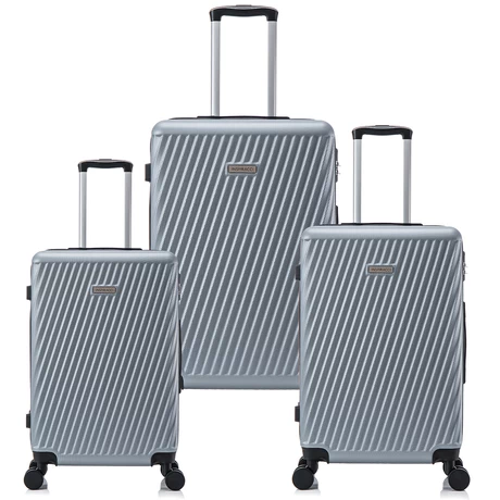 Set de Maletas Rígidas  MILAN S-M-L  Gris