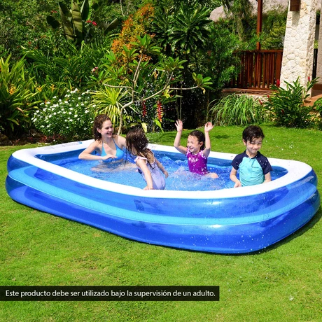 Piscina Inflable 1075 L 50x183x305 cm Azul - vista alternativa