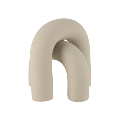 Figura Decorativa Medio Nudo Blanco 16cm