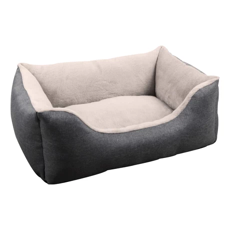Cama Mascotas Rectangular M Gris