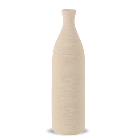 Florero Cerámica Caqui 25cm