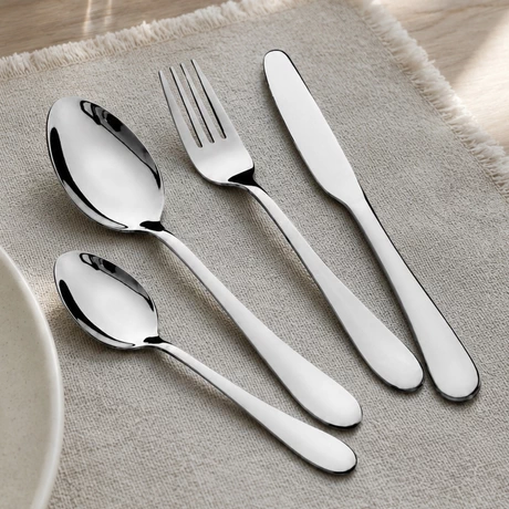Set cubiertos 24 piezas acero inoxidable