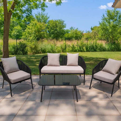 Juego de Living Terraza Bari 5 Personas