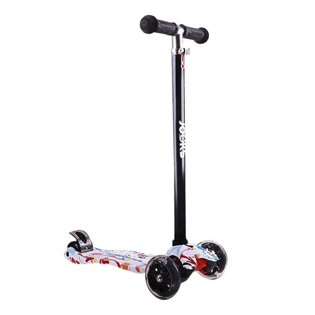 Scooter Monopatín Ajustable Light Wheels Blanco