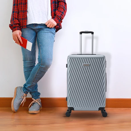 Maleta Rigida Milan S 10kg cabina gris