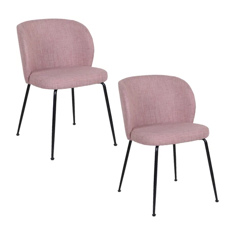 Pack 2 Sillas de Comedor Oasis Rosado